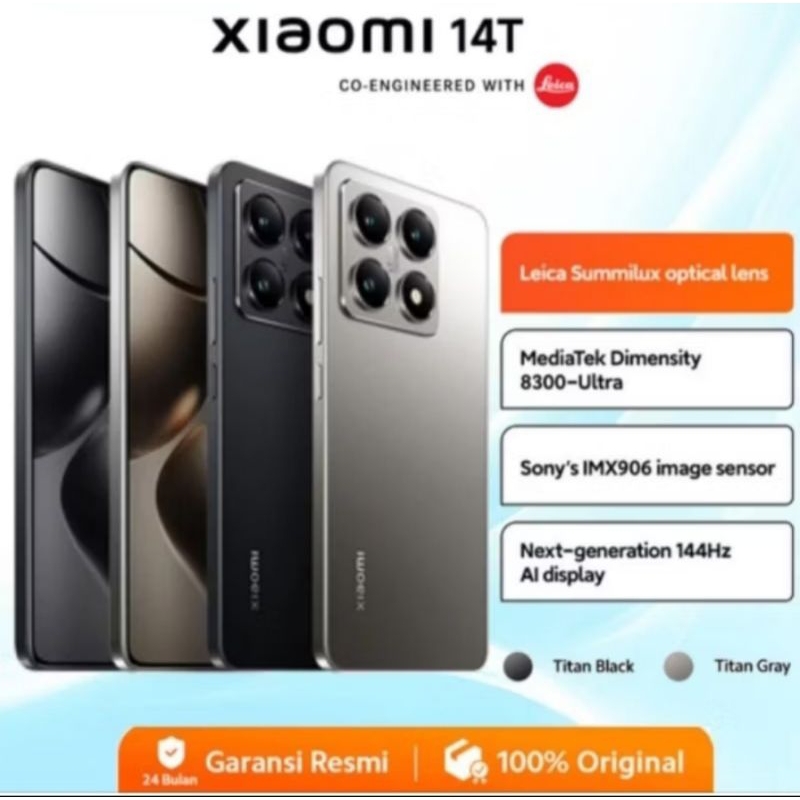 REDMI 14T RAM 12 512 ORIGINAL GARANSI RESMI