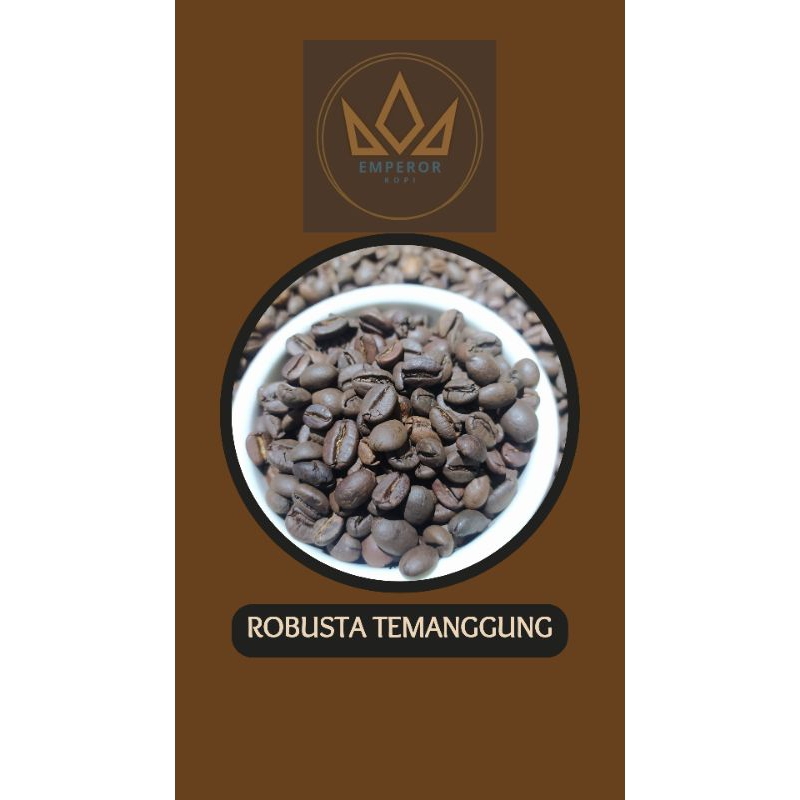 

RoastedBean Robusta Temanggung Biji Kopi Sangrai