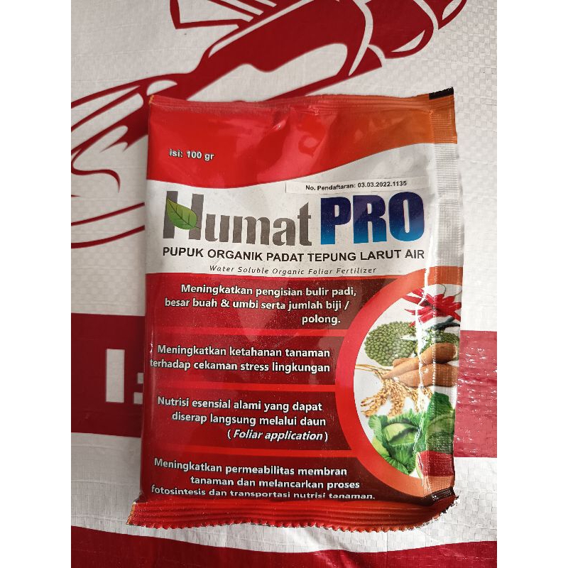 pupuk Humat Pro 100g