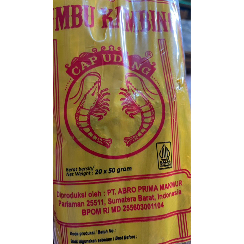 

bumbu kambing cap udang 50 gram
