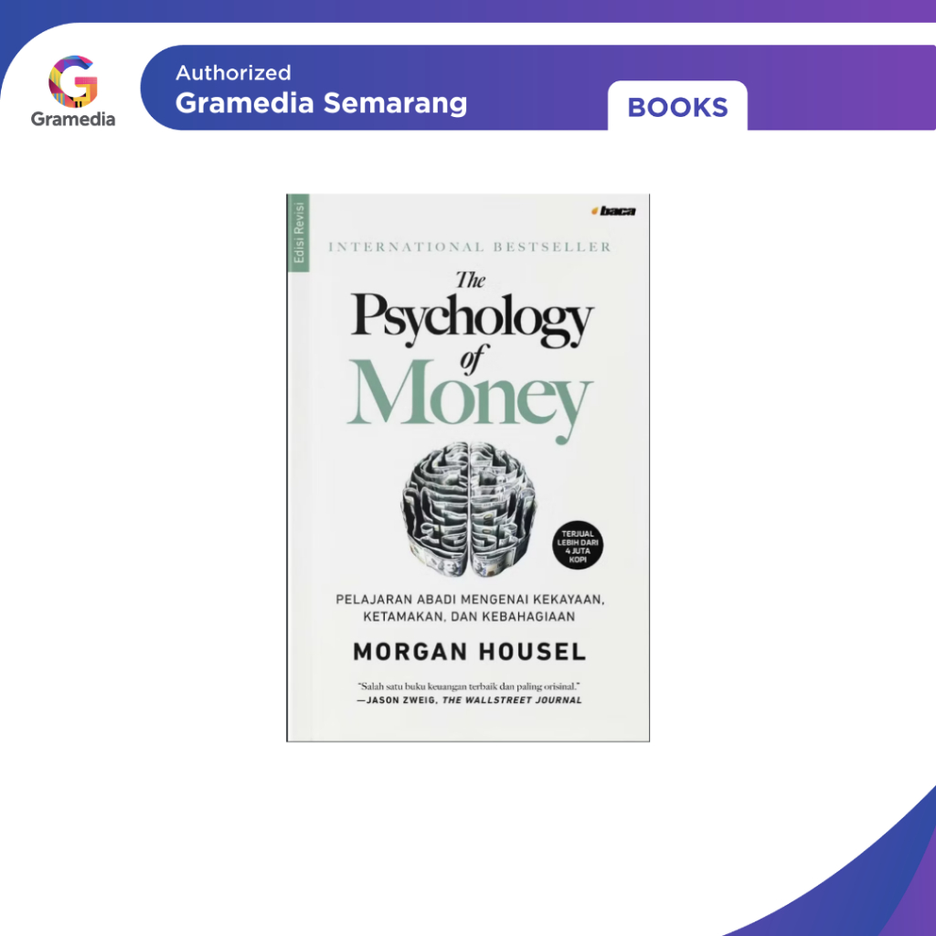 Gramedia - The Psychology of Money Edisi Revisi