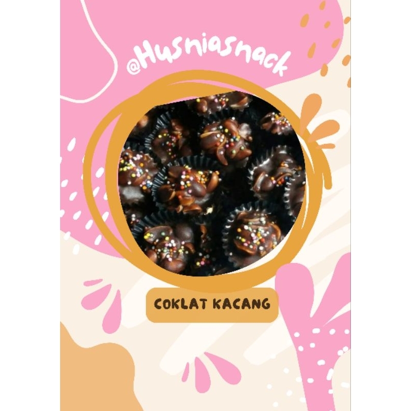

Coklat kacang biasa ukuran toples 500 gram HomeMade