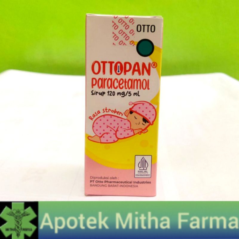 OTTOPAN 60ML SIRUP PARASETAMOL UNTUK  DEMAM