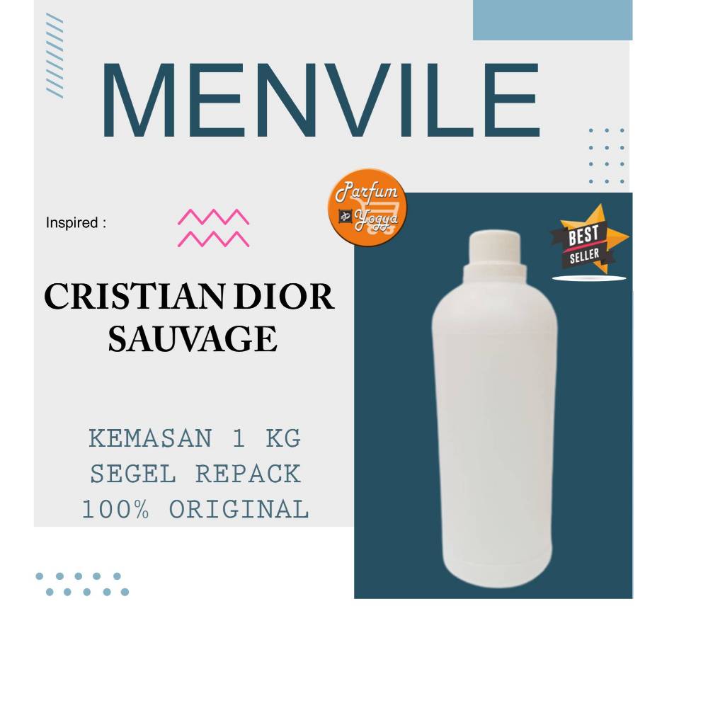 BIBIT PARFUM MURNI MENVILE SAUVAGE 1 KG | REPACK