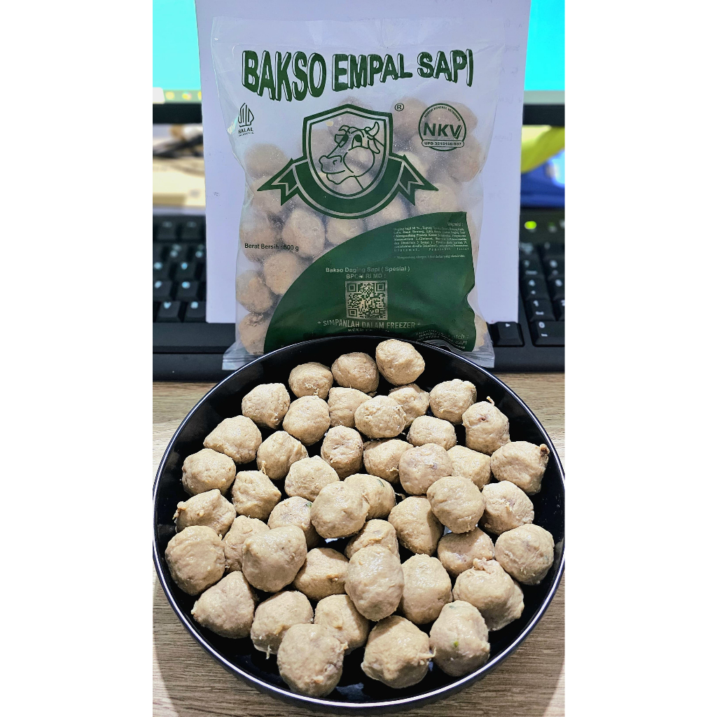 

Bakso Daging Empal Sapi Pentol Pack isi 50pcs