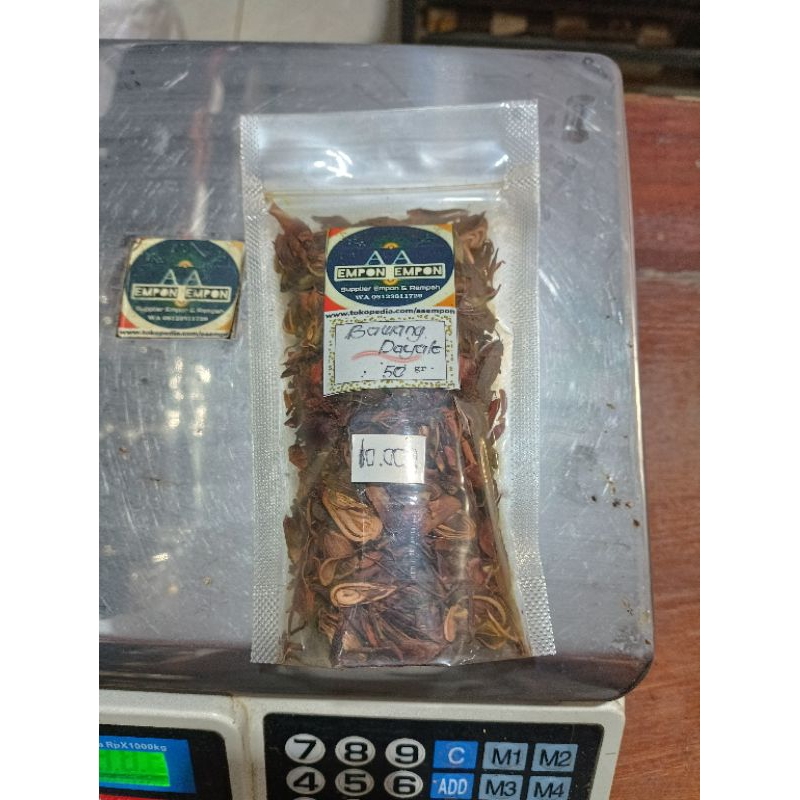 

Bawang Dayak /Bawang adas kering 100gt