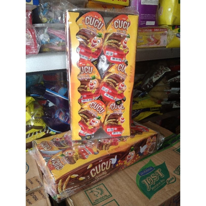 

cucu quackle coklat box isi 24 pcs