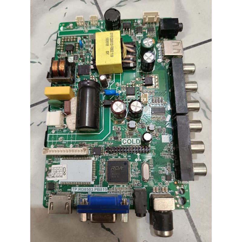 mainboard mesin tv led ikedo 32 inch kode TP.RD8503.PB819