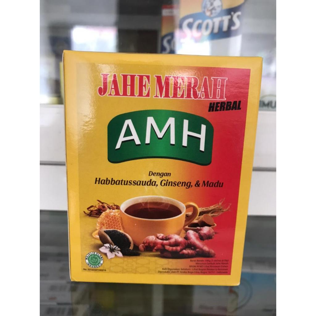

AMH Jahe Merah Super 5 Sasheetx20GR / Minuman Jahe Merah / Jahe Merah