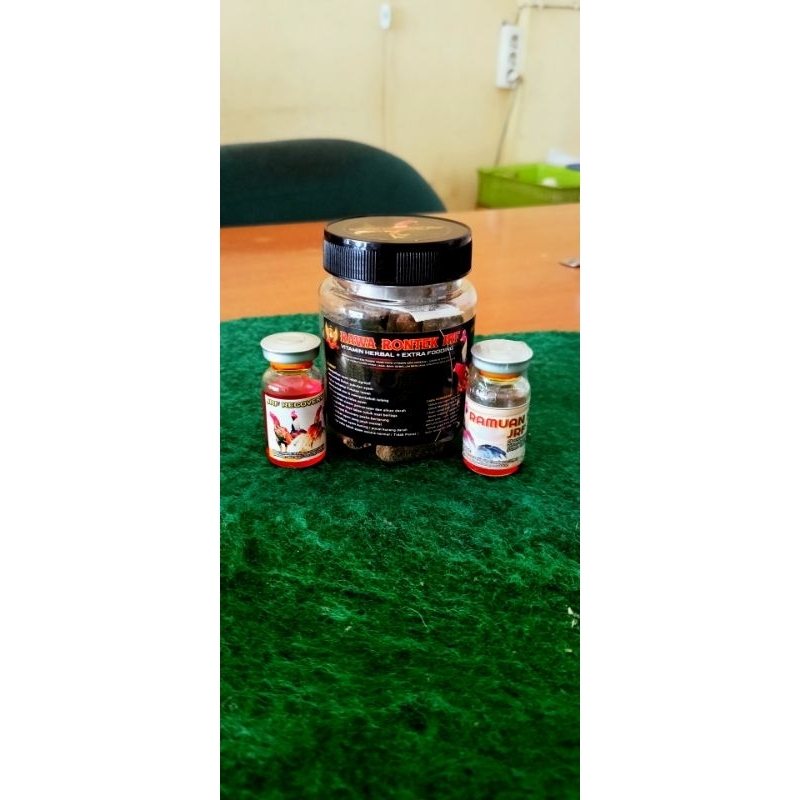 PAKET HEMAT 3 ( 1 RAWA RONTEK KCL. 1 RAMUAN SAKTI. 1 JRF RECOVERY )