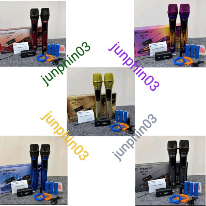 mic wireless Dusenberg MV2 MV 2 microphone Dynamic