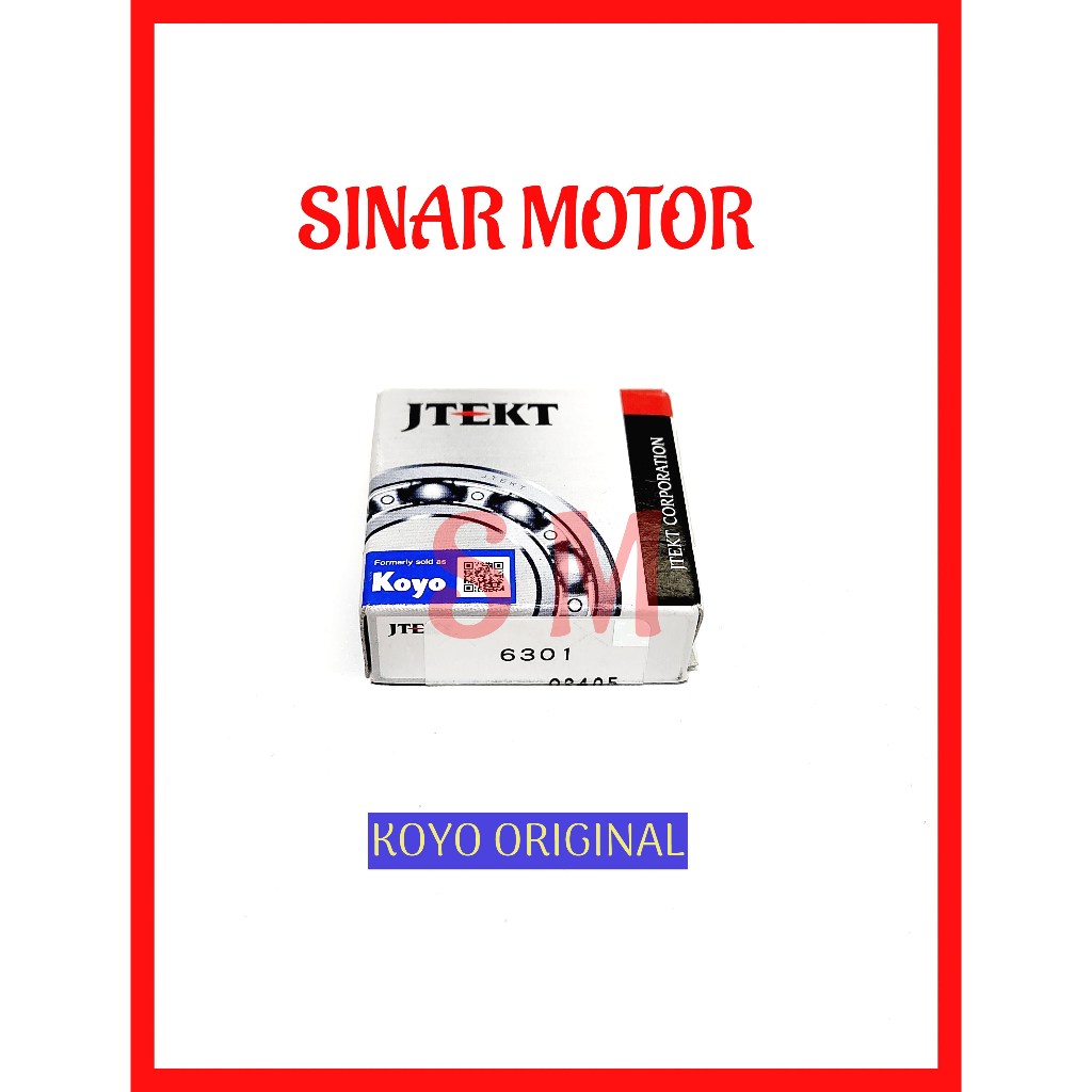 BEARING 6301 KOYO OPEN