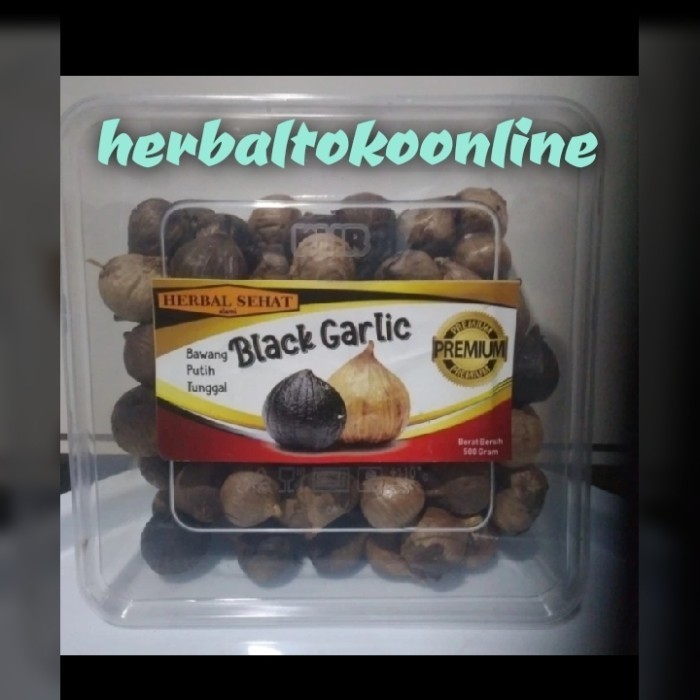

Herbal Sehat Black Garlic Premium Bawang Putih Tunggal 500Gram