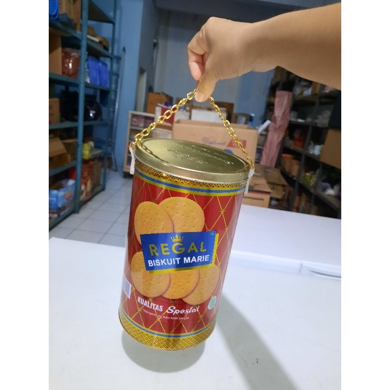 kaleng kue bekas biskuit marie regal, khong guan biscuits, nabati bites, nissin