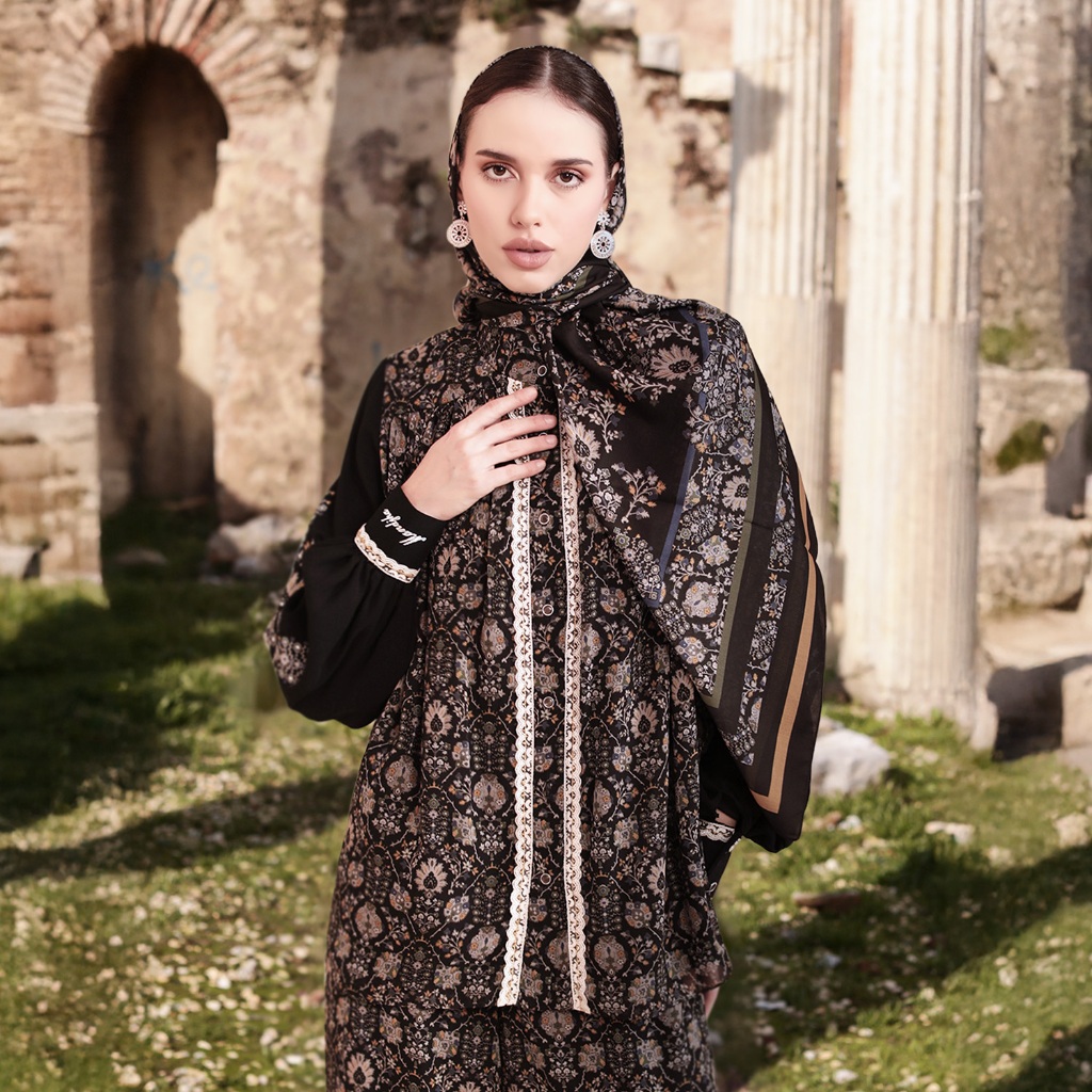 MANDJHA Ornella Set By IVAN GUNAWAN - Raya Busana Muslim Setelan Modest ORIGINAL