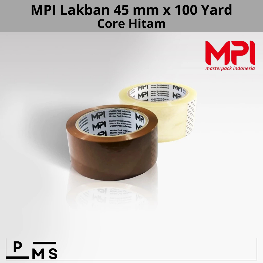 

Lakban Bening – Coklat 45 mm X 100 Yard Core Hitam Promo Isolasi Master Pack Indonesia Murah BERKUALITAS