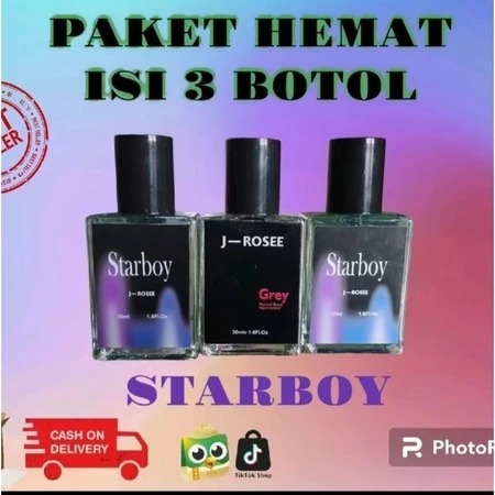 BELI 1 DAPAT 3 JAYROSSE STARBOY PARFUM PRIA PARFUM PEMIKAT PASANGAN PARFUM WANITA WANGI TAHAN LAMA 3
