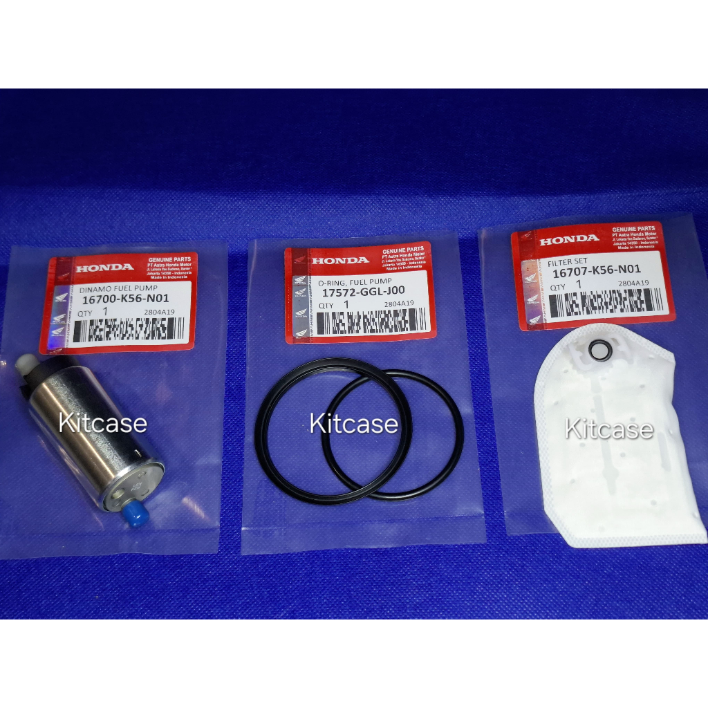 Paketan Rotak + Filter Bensin + Oring Fuel pump Sonic, Supra GTR