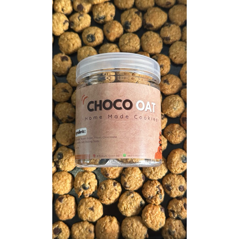 

Choco Matcha Velvet Oat Cookies Halal by Raaya - healthy cookies premium