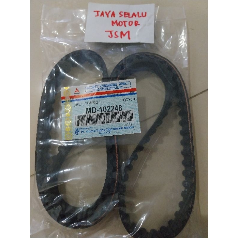 Timing Belt Timingbelt Tali Sabuk Teming Mesin Mitsubishi L300 Bensin L 300 Deluxe Delux 4G32 MD1022