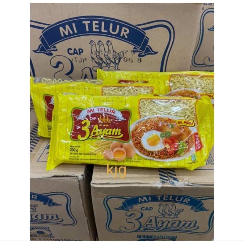 

mie 3 ayam per karton