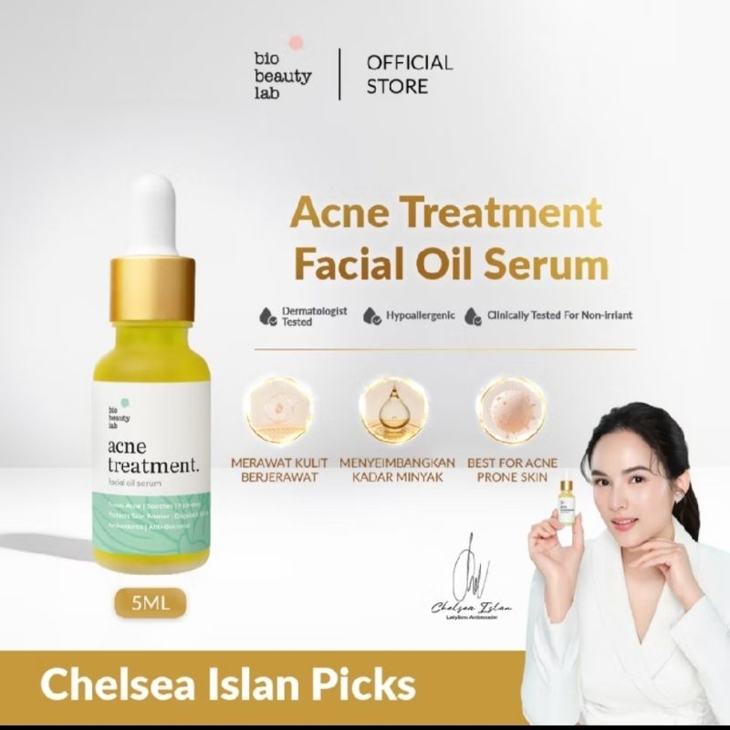 Bio Beauty Lab Acne Treatment Facial Oil