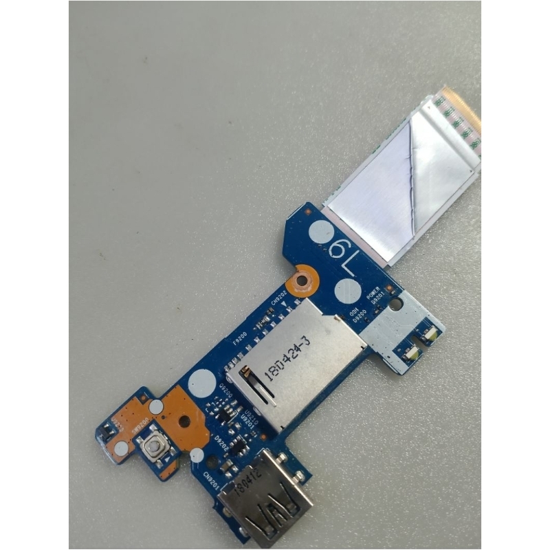 Board Usb tombol switch On off HP 14-cm0006AU
