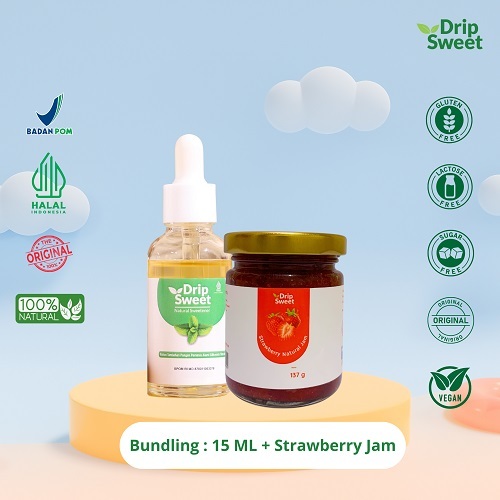 

Dripsweet 15ML+ Strawberry Jam 200gr