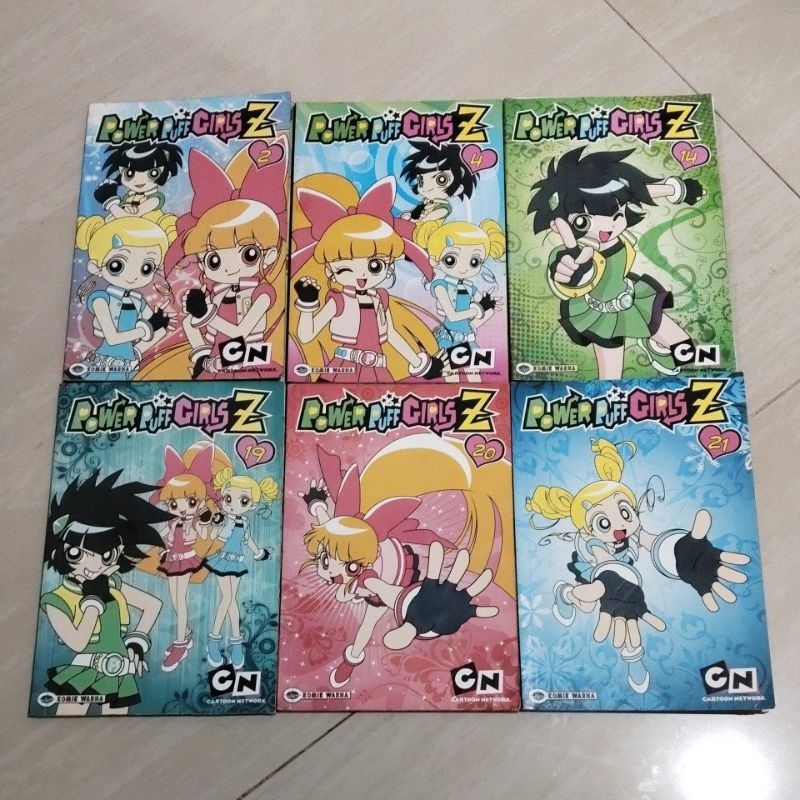 6 KOMIK ORI KOMIK POWERPUFF GIRLS Z NO 2.4.14.19.20.21.