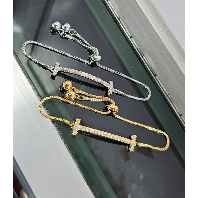 gelang serut rhodium, gelang serut dewasa , gelang serut mata