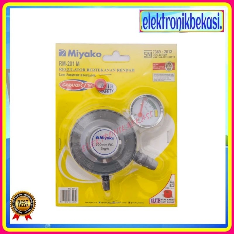 REGULATOR MIYAKO RM 201M / REGULATOR GAS MIYAKO RM 201M / MIYAKO RM-201M