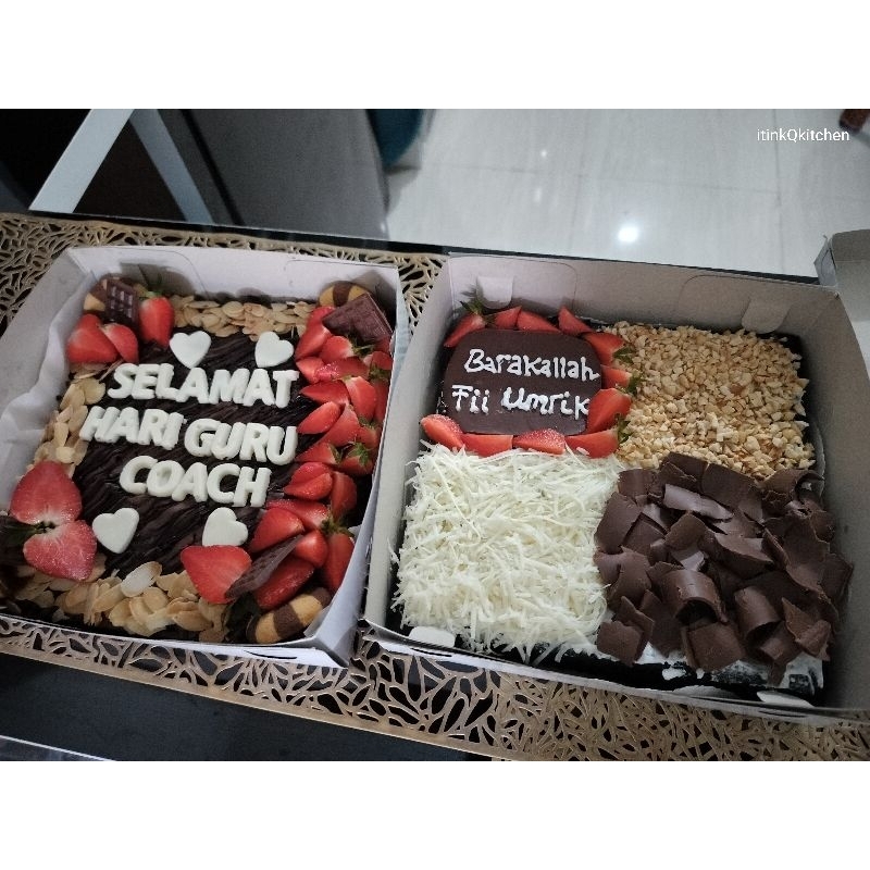 

Fudgy brownies/brownies custom