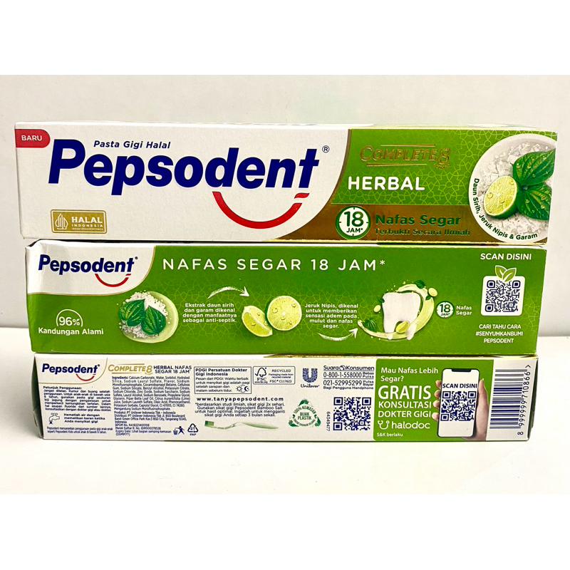 Pepsodent Complete 8 Herbal