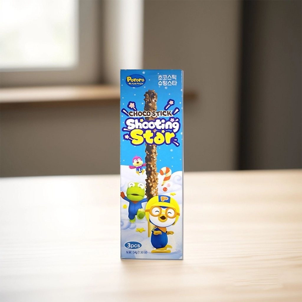 

[Pororo] Stick Shooting Star - Permen Anak Rasa Buah 54g / Hitshop