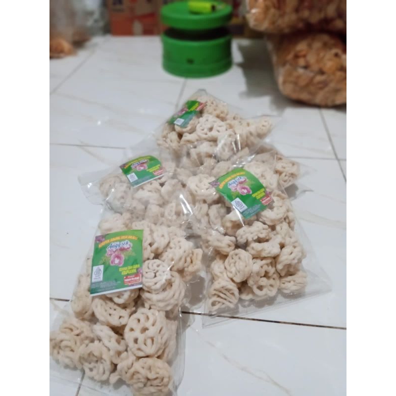 

Krupuk Seblak kencur/jeruk purut/mawar 250gram