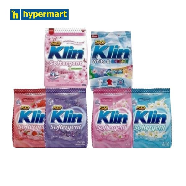 So Klin Softergent Bubuk / Detergen Bubuk SoKlin 5000 215gr/Sabun cuci