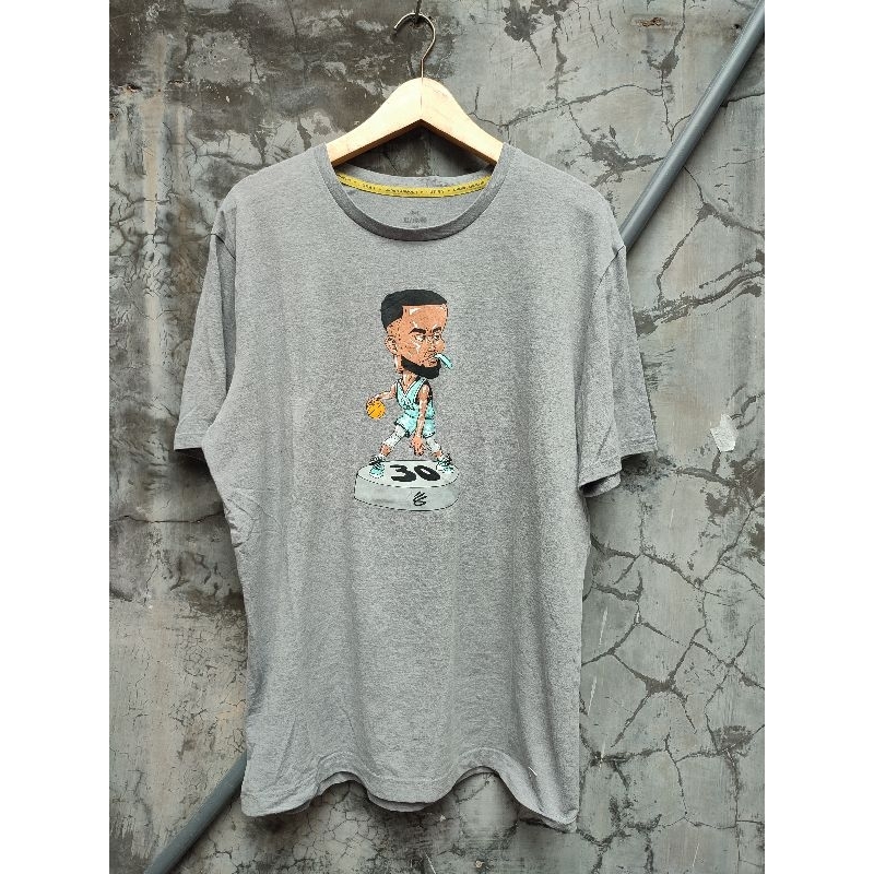 t-shirt brand UA x curry original second