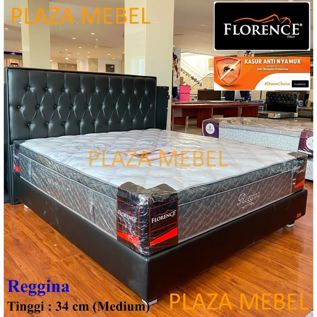 Kasur Springbed FLORENCE Reggina / Regina Euro Top ( Matras ONLY )