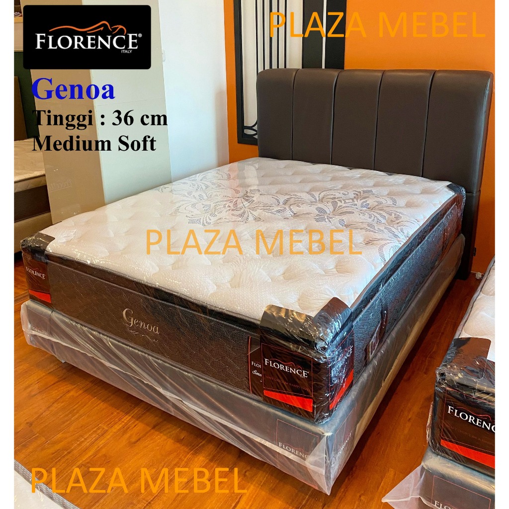 Kasur Springbed Florence Genoa Pillow Top ORIGINAL ( Matras Only )