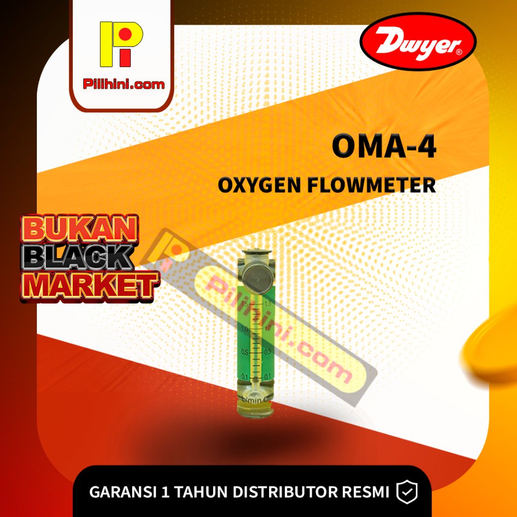 Dwyer OMA-4 Oxygen Flowmeter