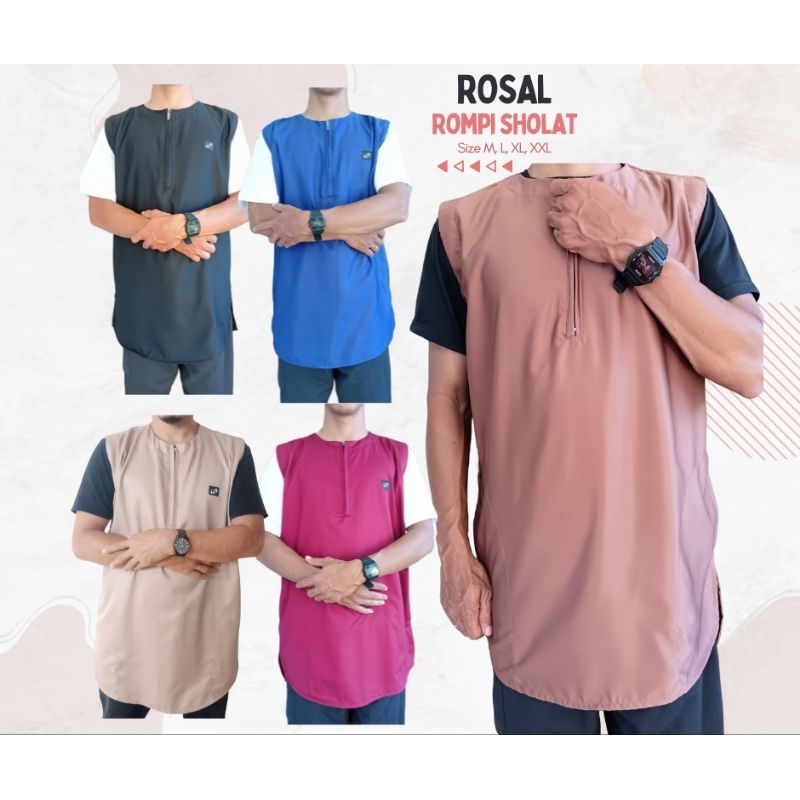 Rompi sholat - Rosal murah - Rosal premium - Rompi sholat pria