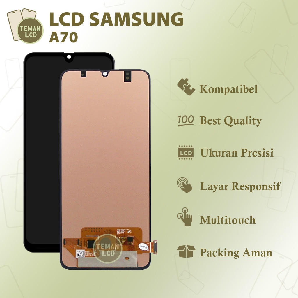 LCD Samsung A70 - Original 100% Fullset Touchscreen