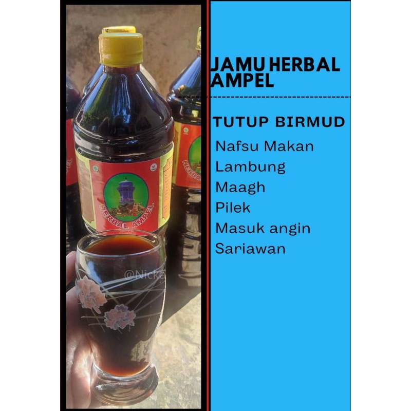 

Obat Asam Lambung Nafsu Makan Pilek Sariawan Herbal 1.5L