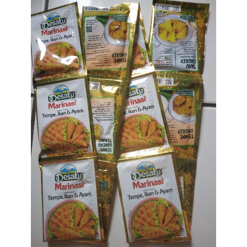 

Desaku Bumbu Marinasi Kemasan 1 Renceng isi 12 Sachet