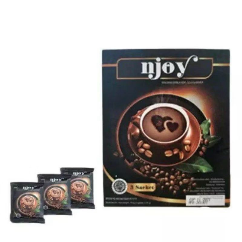 

Kopi Njoy 3 Sachet Original BPOM | Kemasan Kotak