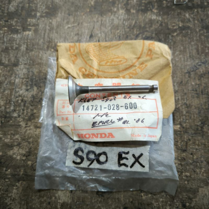 Klep Ex Honda CS90 S90Z Original Honda Japan