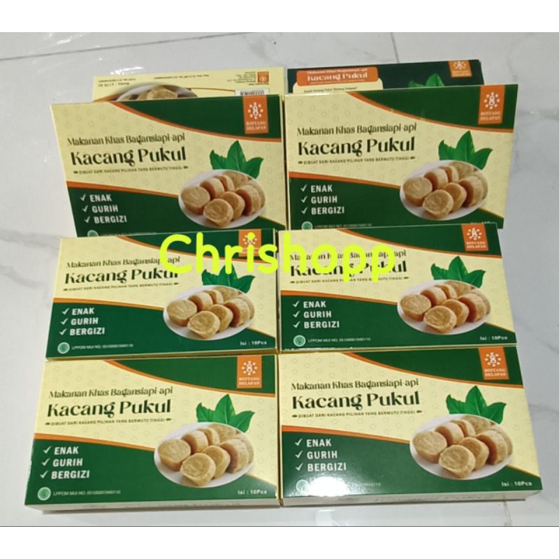 

Kacang Pukul Kotak Bintang Delapan Oleh Oleh khas Bagansiapiapi Riau