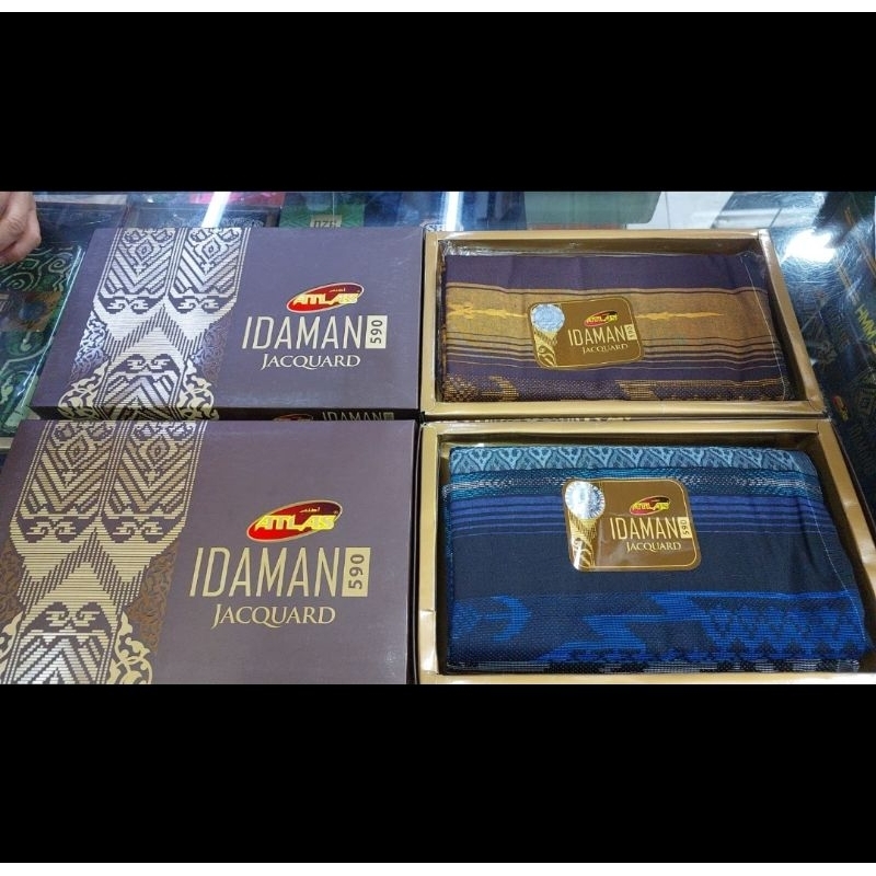 SARUNG ATLAS IDAMAN JACQUARD 590 / SARUNG TENUN ATLAS IDAMAN JACQUARD 590