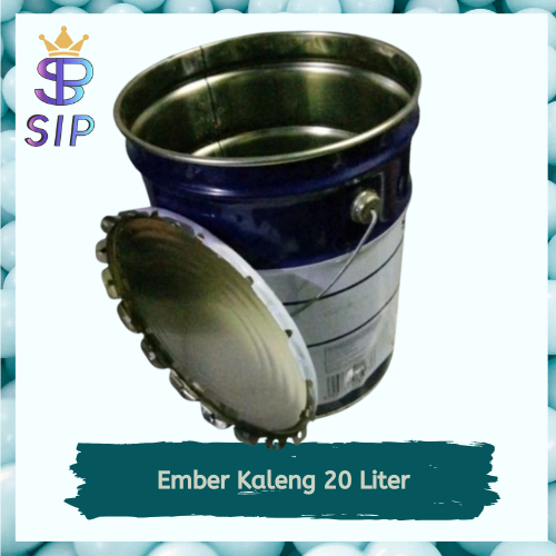 Ember / Kaleng / Tong / Pail tanpa Tutup BEKAS Butter 20 Liter | Ember Kaleng Second / Tempat Tong S