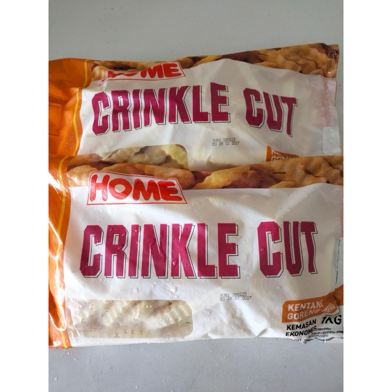 

CRINKLE CUT ( KENTANG GORENG 1 KG )